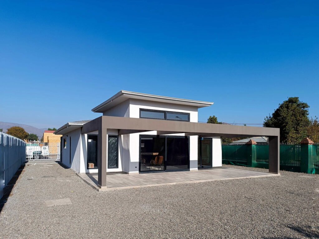 Diseño arquitecto casa tradicional 1 piso en Tiltil.