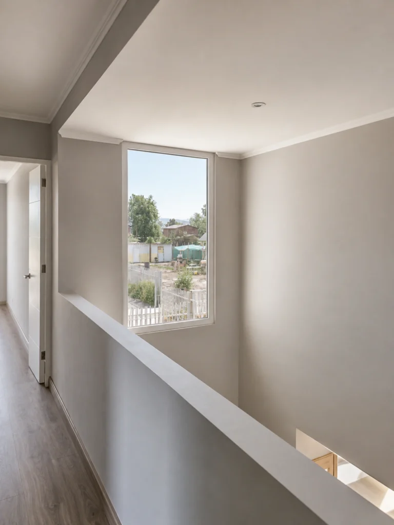 llegada escalera segunto piso casa moderna